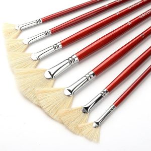 Bristle Materials for Oil Painting Brushes