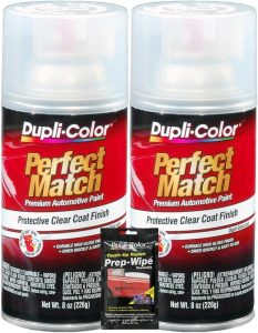 Dupli-Color Perfect Match Automotive Base Coat & Clear Coat