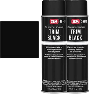 SEM 39143 Satin Black Trim Paint