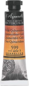 Sennelier L'Aquarelle Watercolor – Gold & Silver