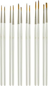U.S. Art Supply – Paint by Numbers Brush Set