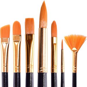 Wolfe Face Art Brushes