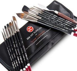 ZenART Supplies – Paint by Numbers Brush Set