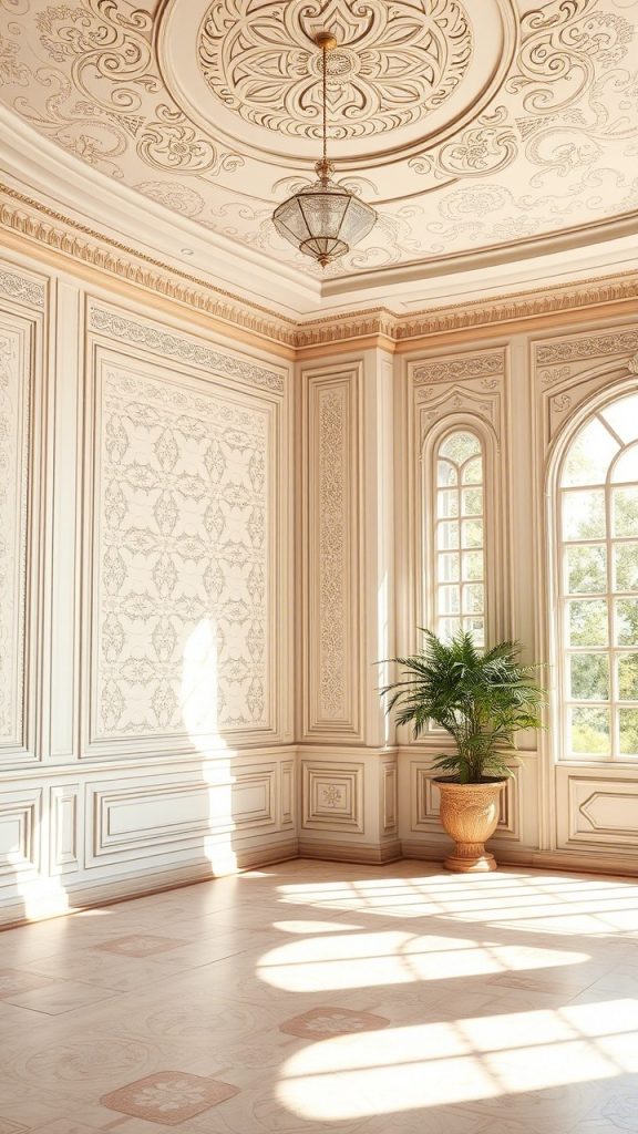 Delicate Micro-Patterns & Subtle Stenciling: The New Detail