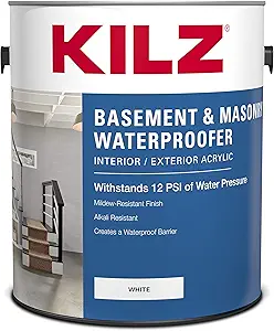 KILZ Interior-Exterior Waterproofing Concrete Paint