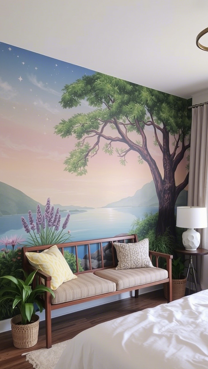 Mural Magic A Calming Escape on Your Walls