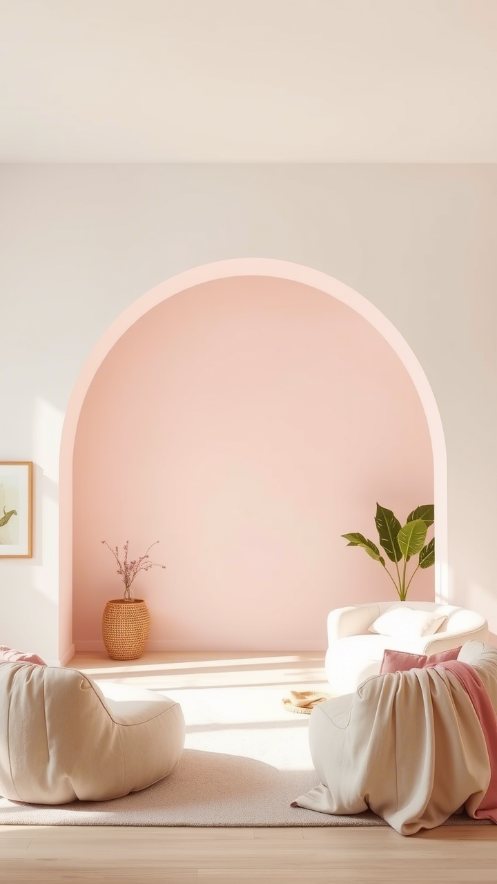 The Allure of a Painted Arch or Organic Shapes Soft & Playful