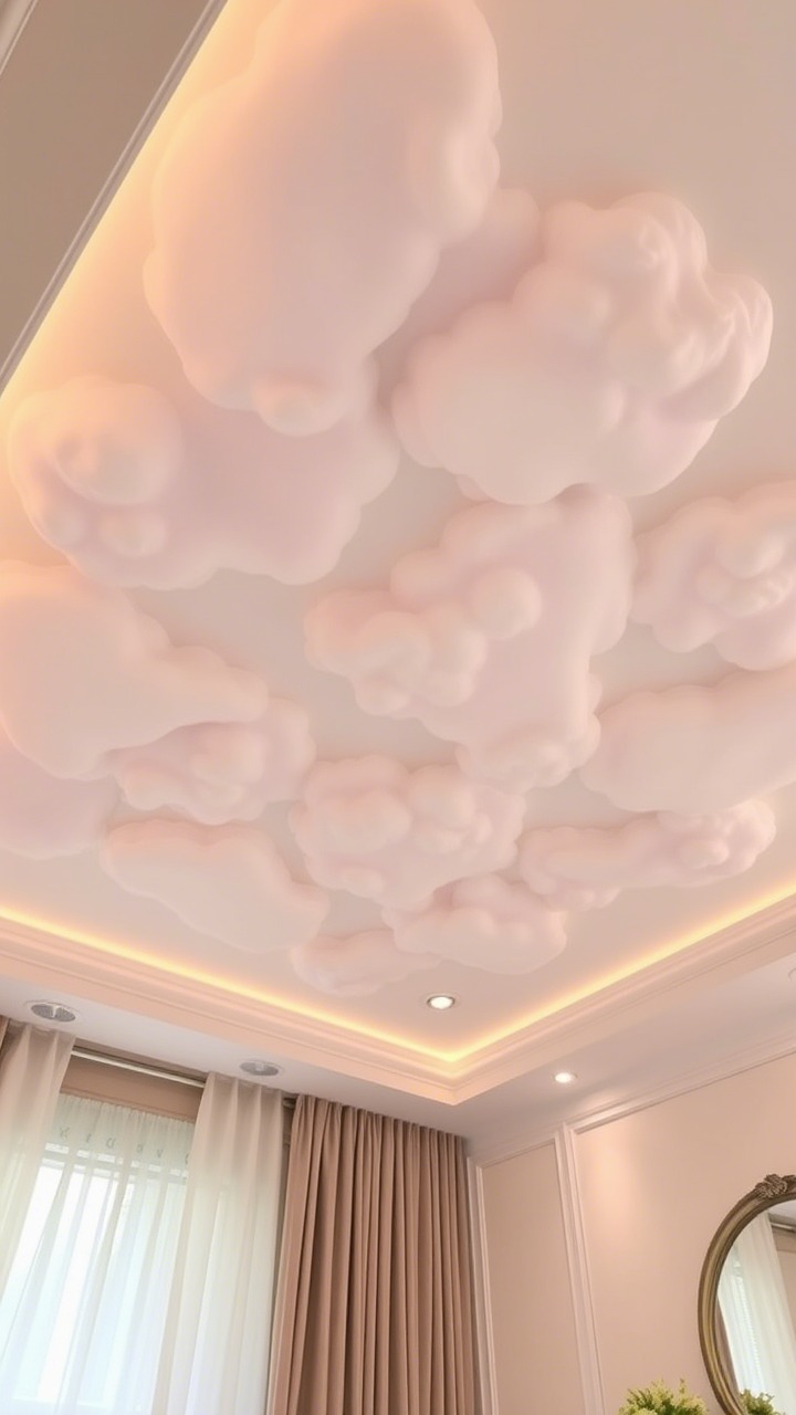The “Fifth Wall” Ceiling Statement Looking Up to Tranquility
