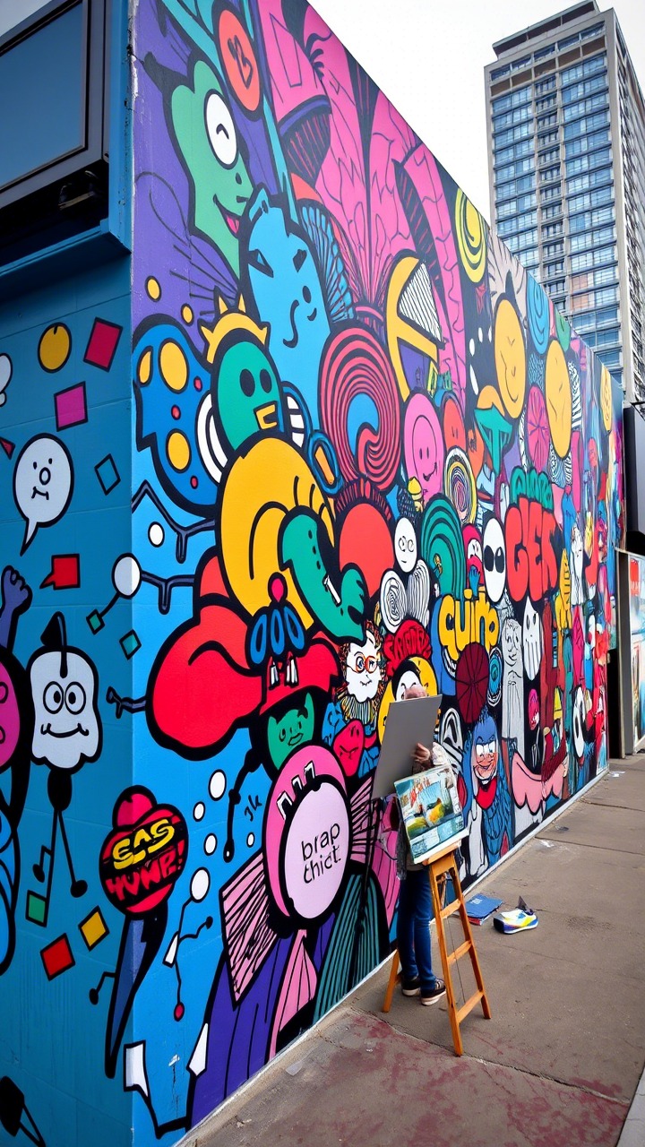 The Statement Mural Wall Artistry Unleashed