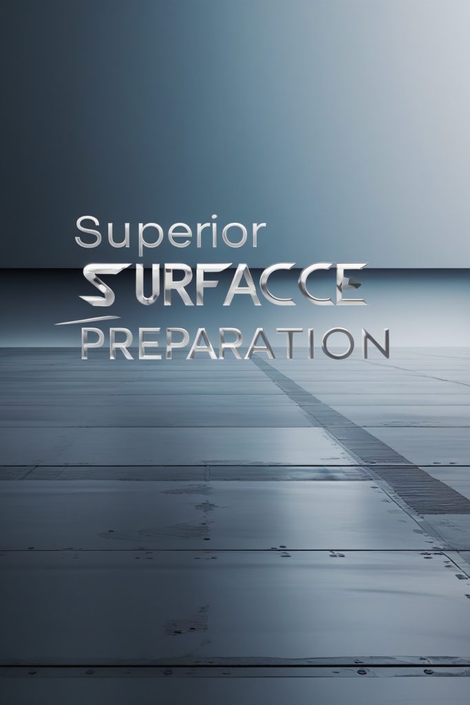 The Superior Surface Preparation Mandate Clean, Dull, and Smooth