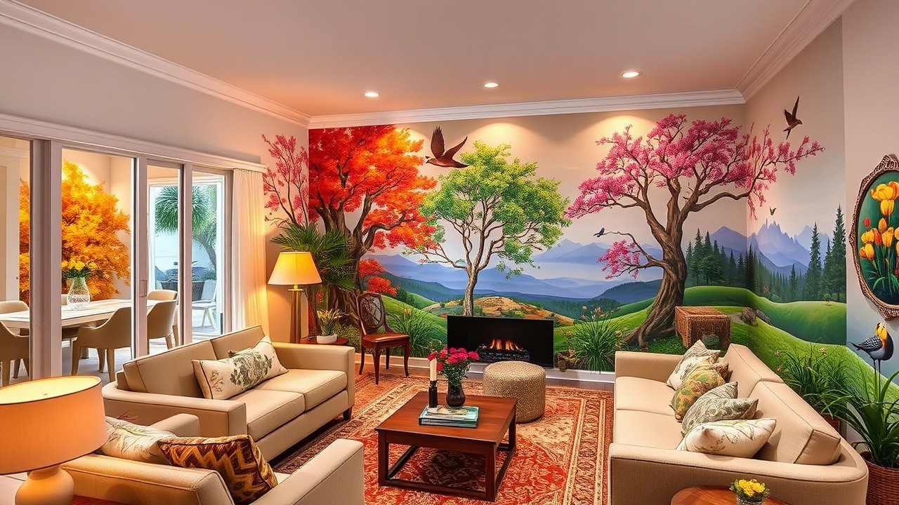 The Ultimate List of Wall Painting Trends for Stylish Apartments