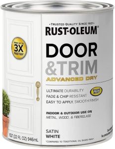 Sherwin-Williams SnapDry Door and Trim Paint