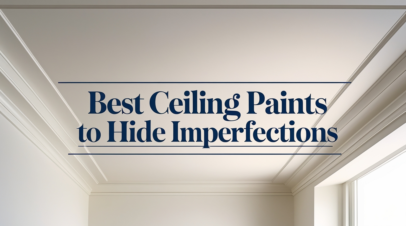 Best Ceiling Paints to Hide Imperfections