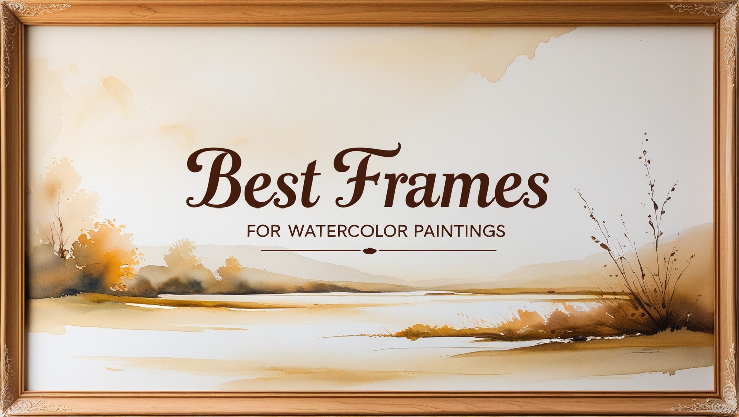 Best Frames for Watercolor Paintings