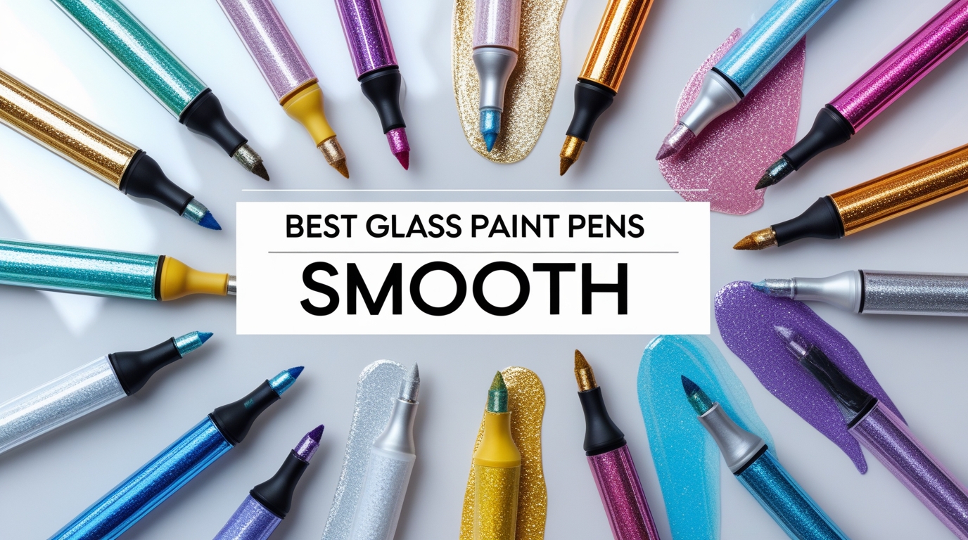 Best Glass Paint Pens for Smooth