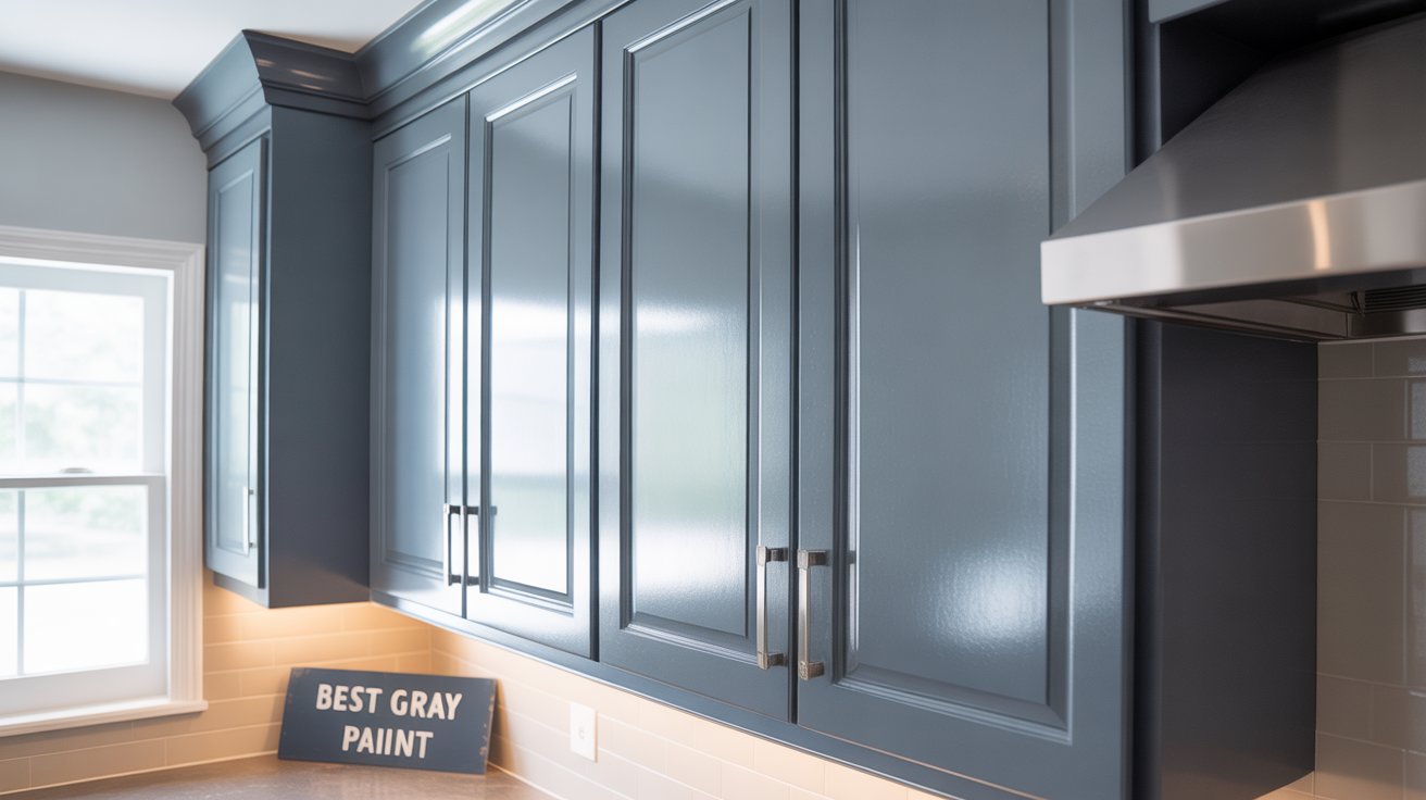 Best Gray Paint for Kitchen Cabinets
