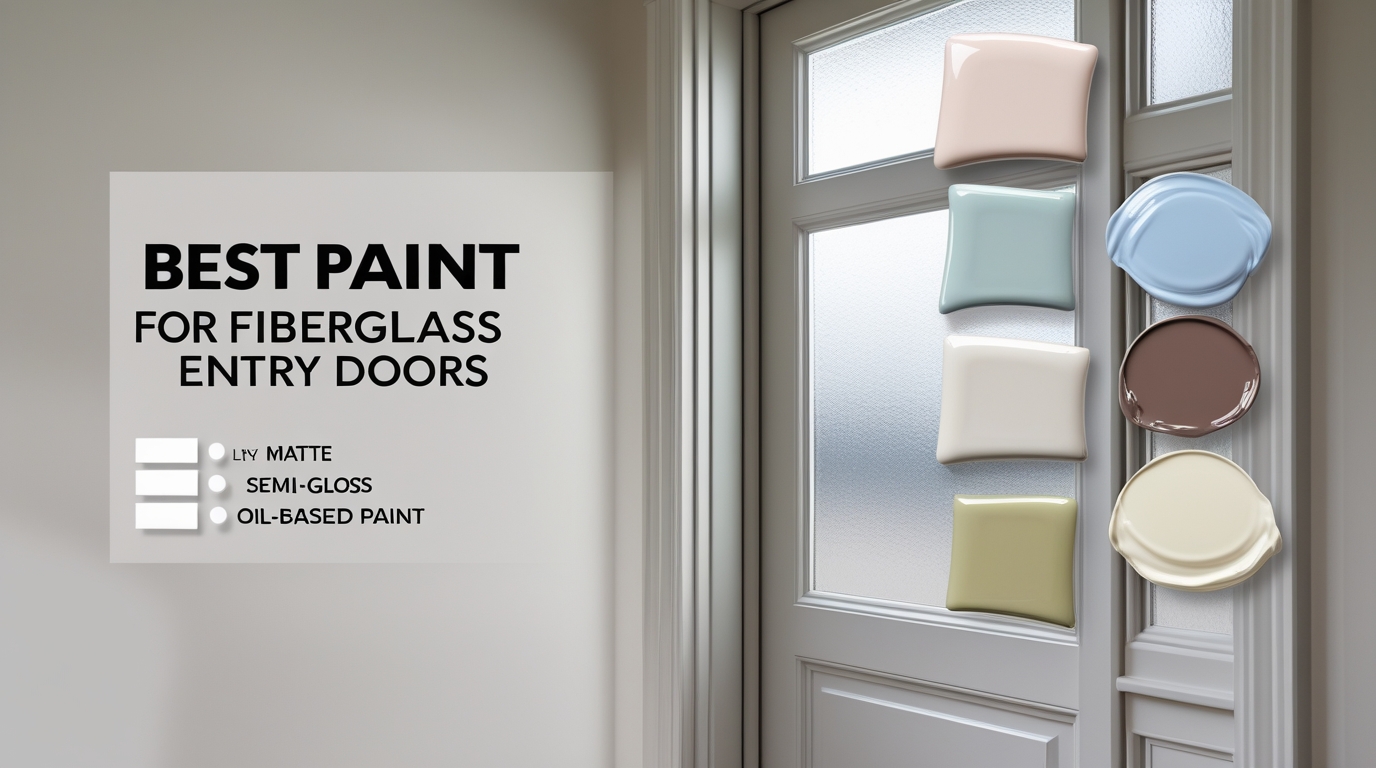 Best Paint for Fiberglass Entry Doors