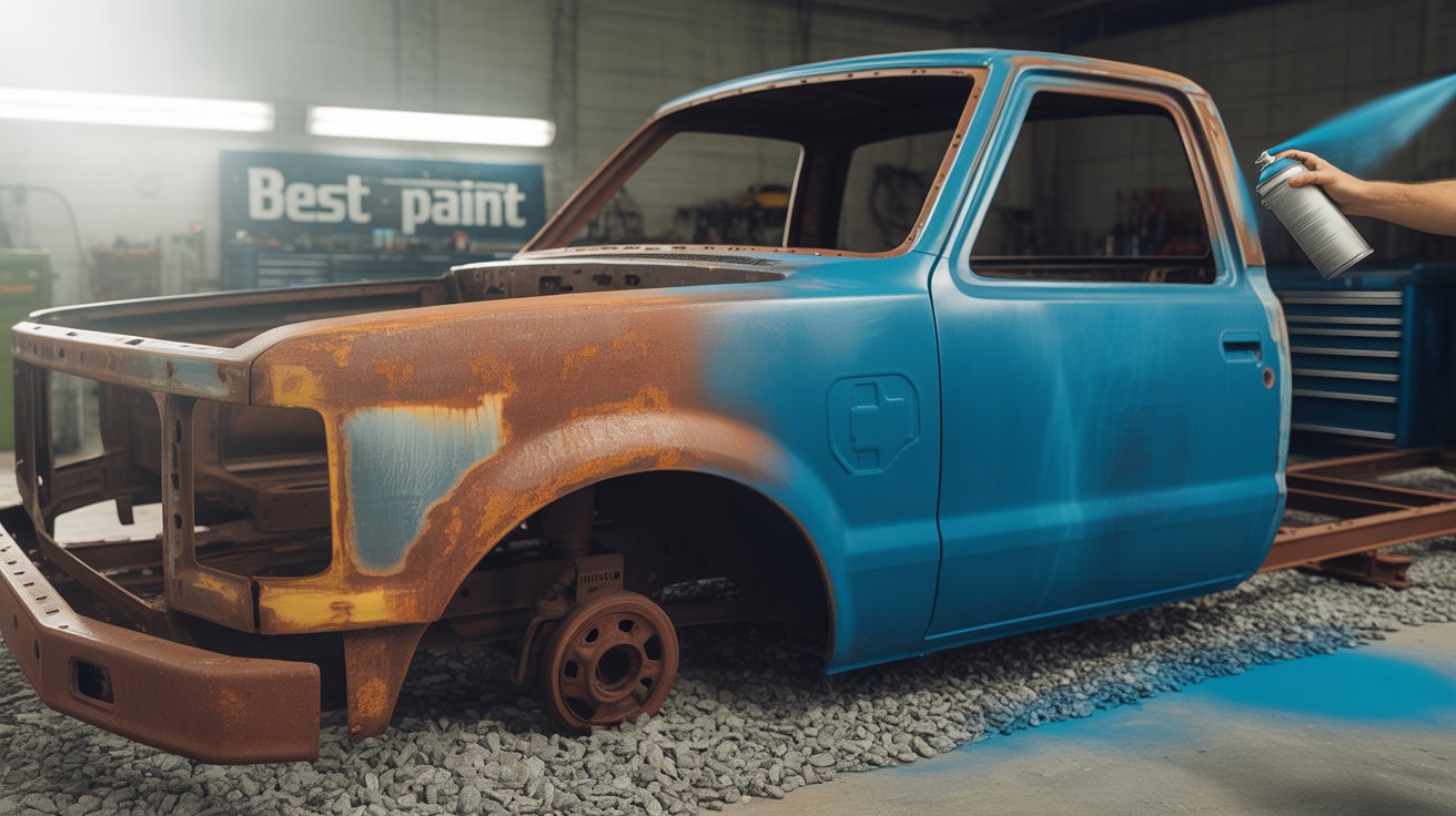 Best Paint for Rusty Truck Frame