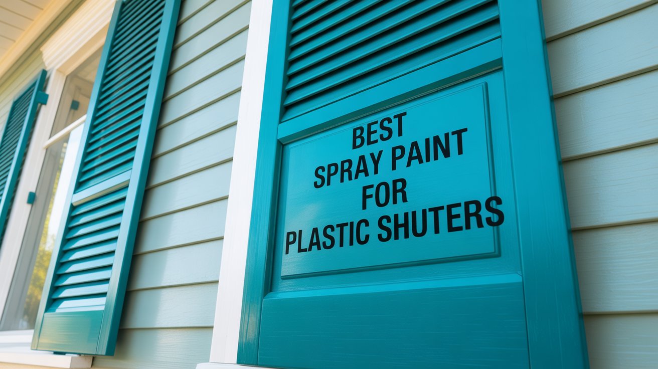 Best Spray Paint for Plastic Shutters