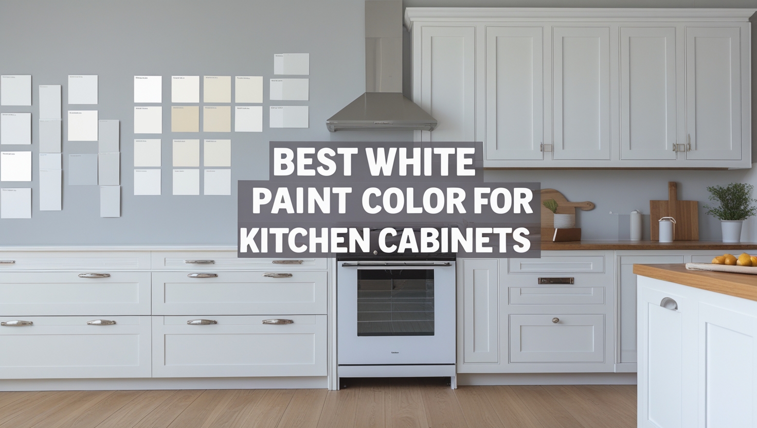 Best White Paint Color for Kitchen Cabinets