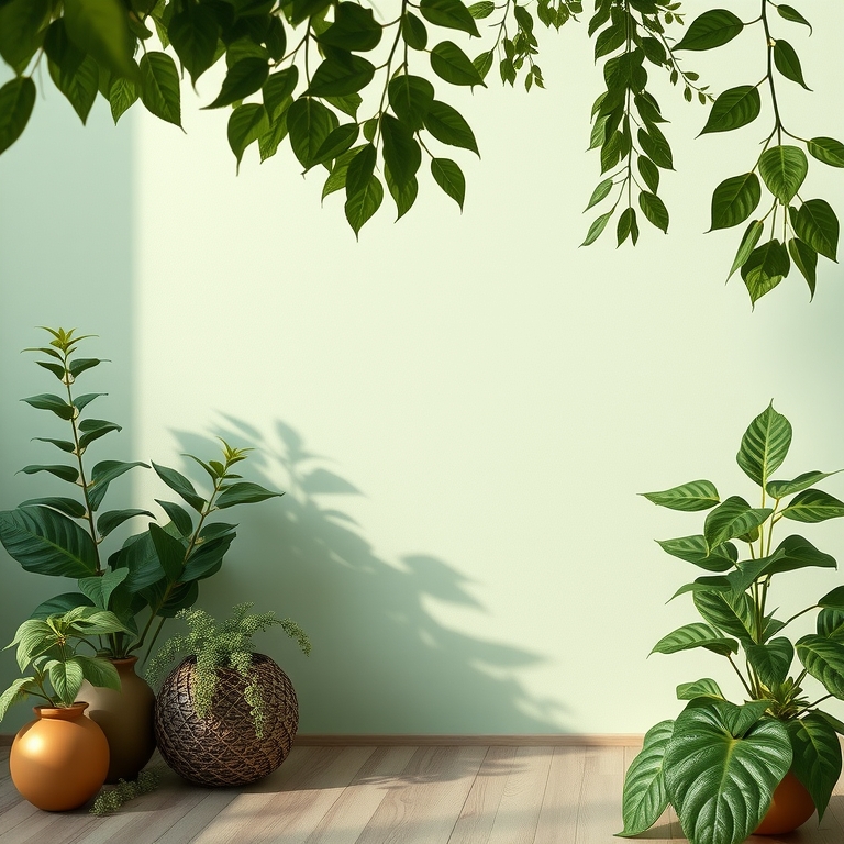 Soft Greens: Calming and Nature-Inspired