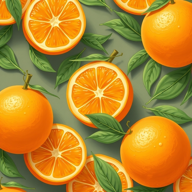 Soft Oranges: Playful and Energetic