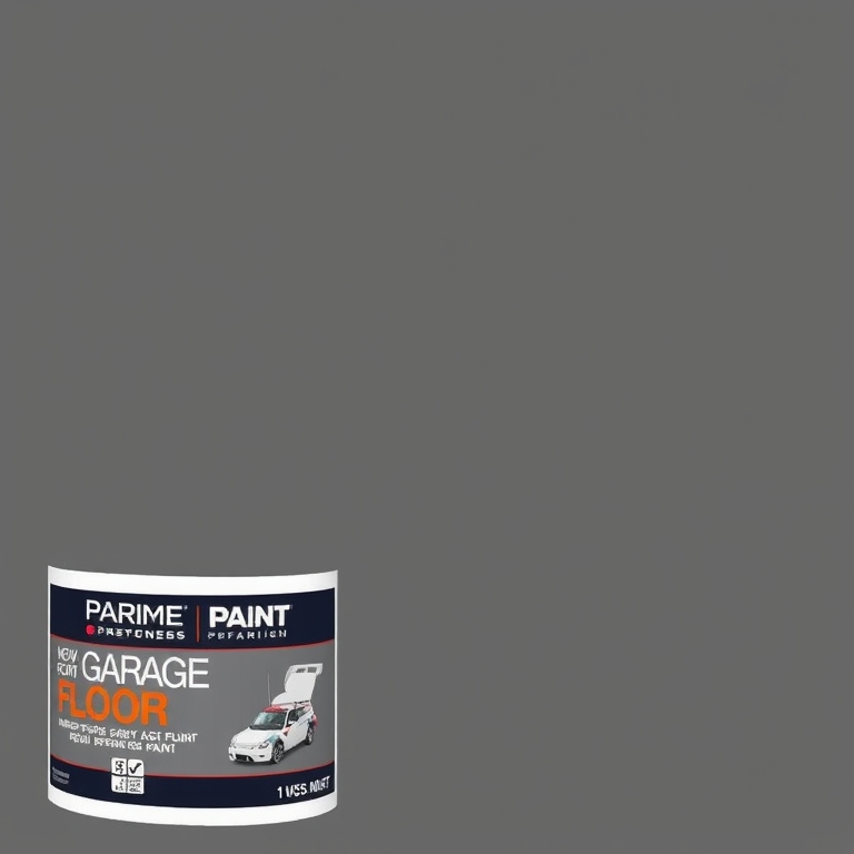 1-Part Acrylic Garage Floor Paint