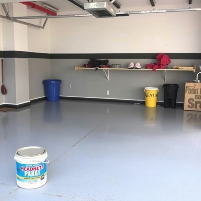 Water-Based Epoxy Garage Floor Paint