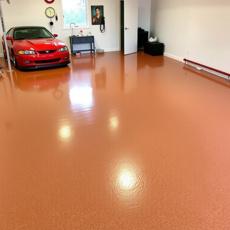 Metallic Garage Floor Paint
