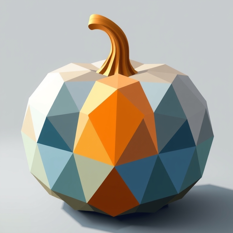 Geometric Pumpkin