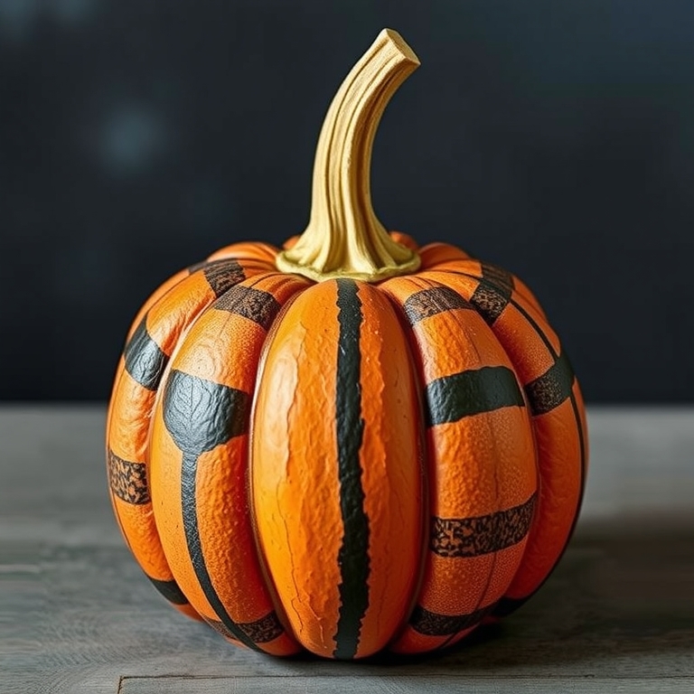 Striped Pumpkin