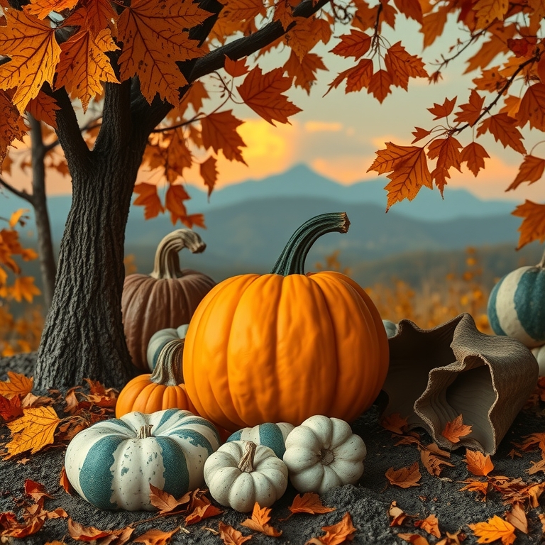 Scenic Pumpkin