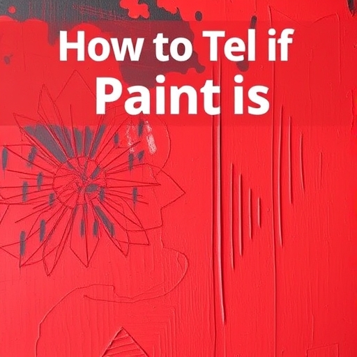 How to Tell if Paint is Bad