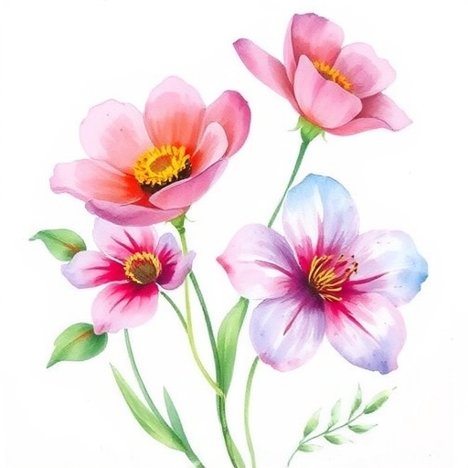 How to Paint Watercolor Flowers