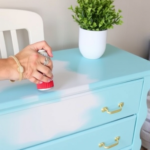 How to Spray Paint Furniture