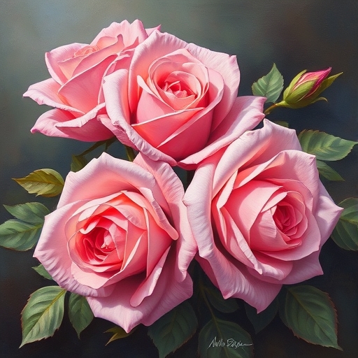 How to Paint Roses